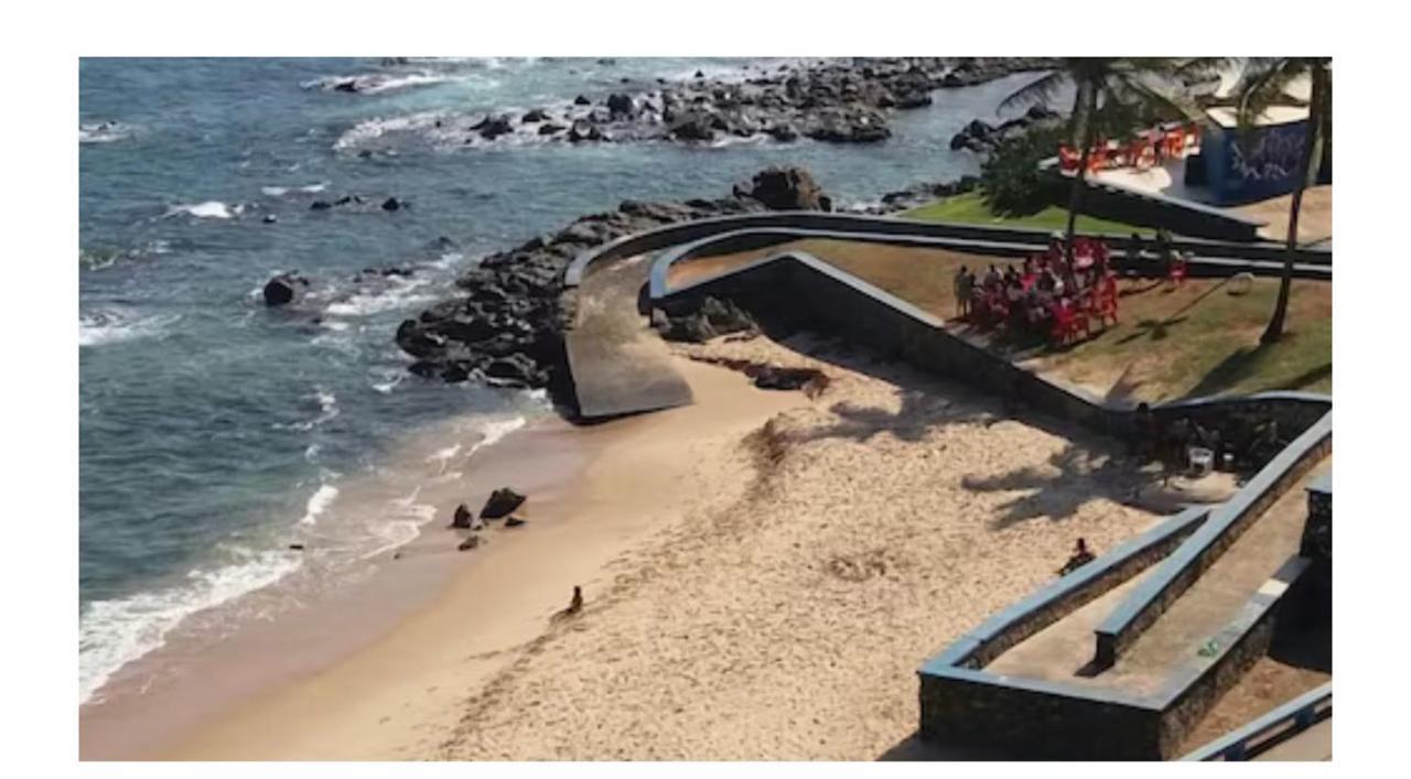 Apartamento Inteiro Frente Ao Mar De Ondina Salvador Exteriér fotografie